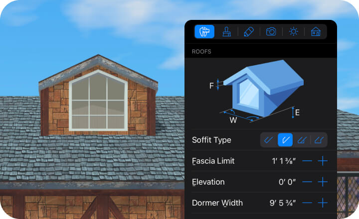 Working With Dormers.