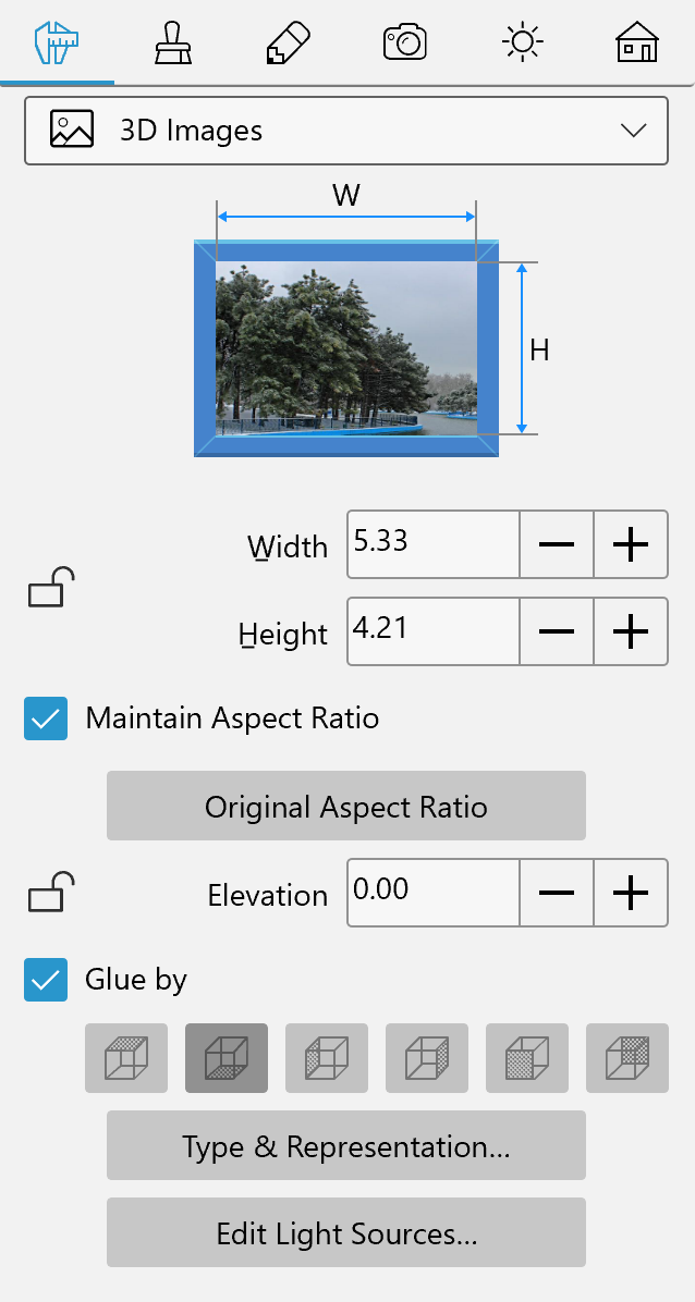 Parameters of 3D Images