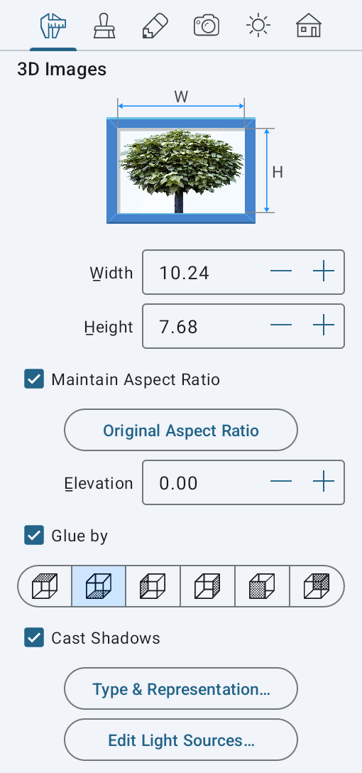 Parameters of 3D Images