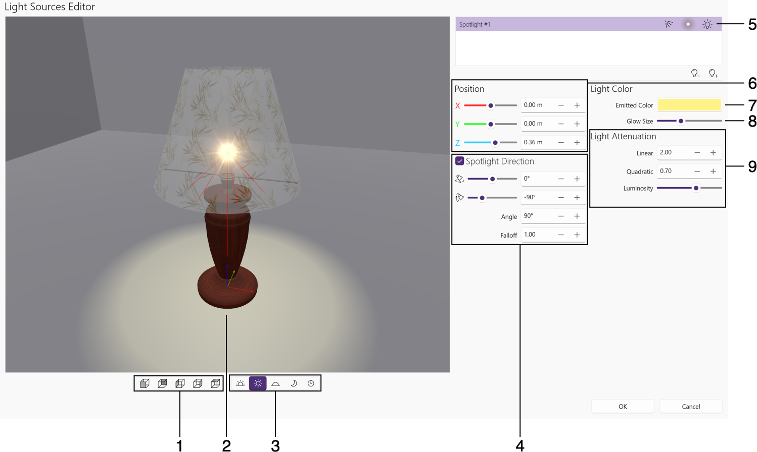 Light Source Editor