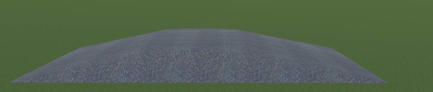 3D model of a hill.